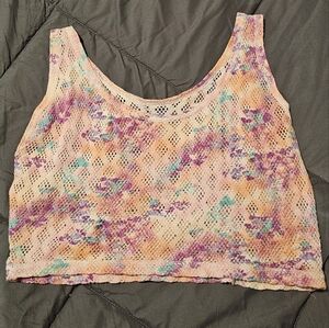 Colorful crop top